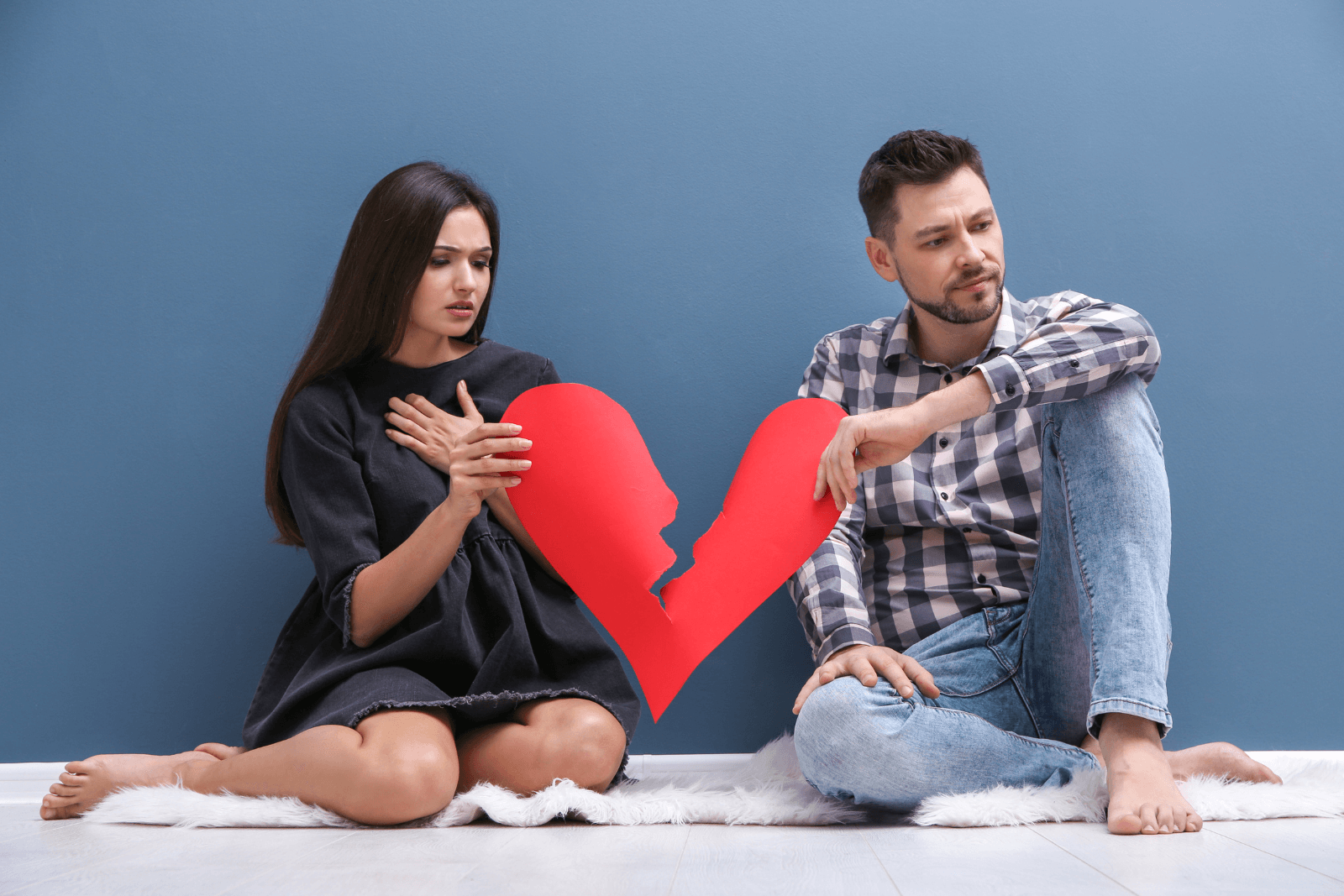 L’histoire d’une rupture amoureuse difficile