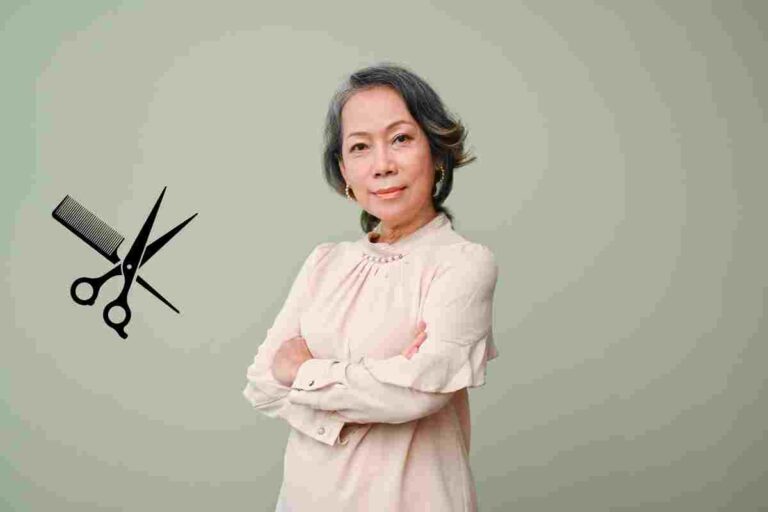 coupe courte asymétrique femme 60 ans