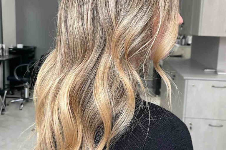balayage blond