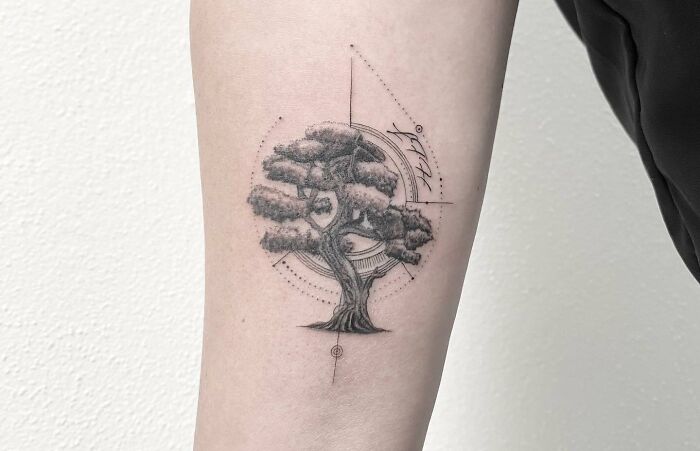 Tatouage pour la famille : Arbre généalogique