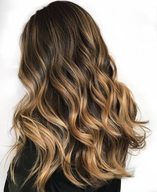 balayage caramel miev complet