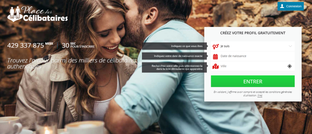 avis sur le site Place des Célibataires