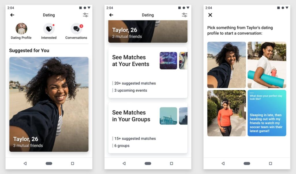 avantages et inconvénients de Facebook Rencontres 