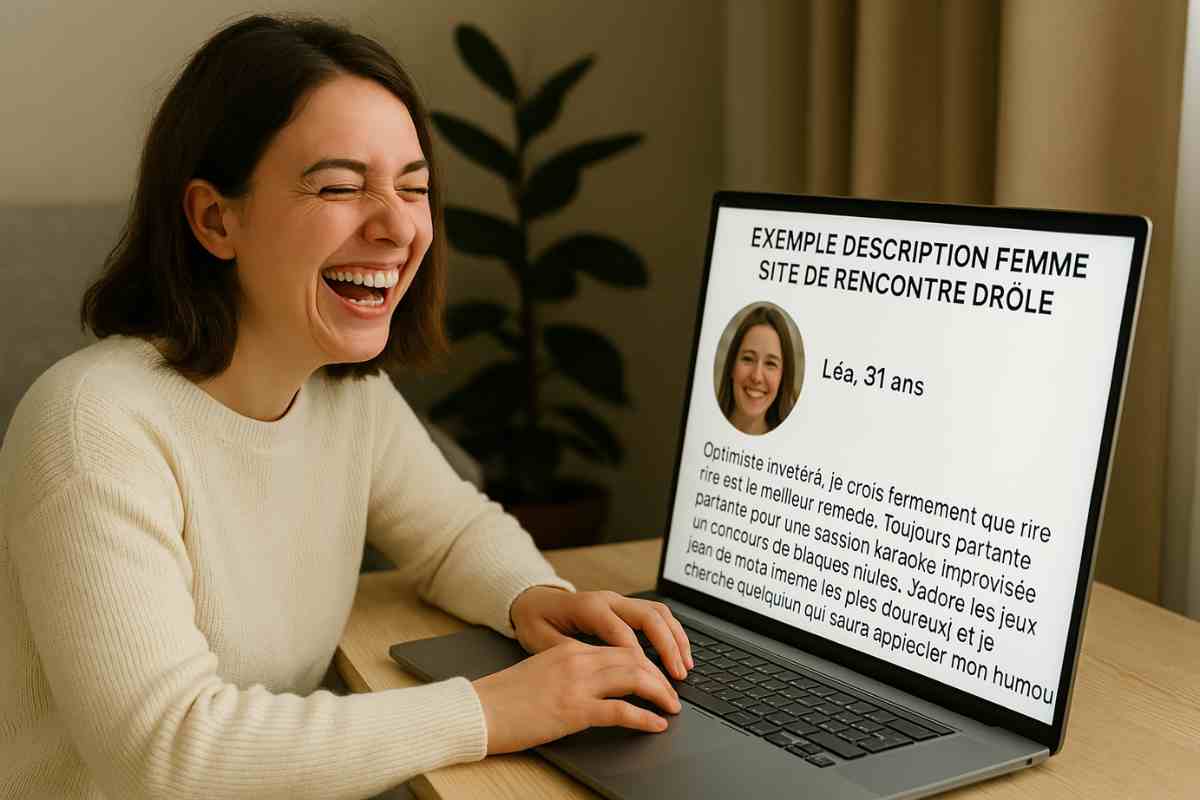 Exemples de descriptions drôles de profil femme pour site de rencontre