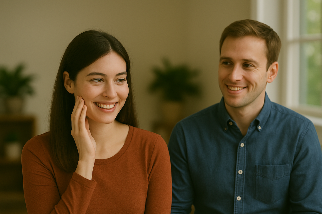 Signe évident que tu plais à une femme timide : elle change de comportement en ta présence