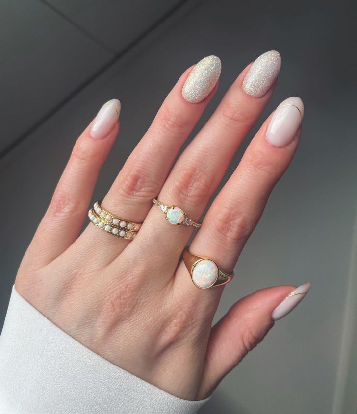 Designs d'ongles élégants pour mariage