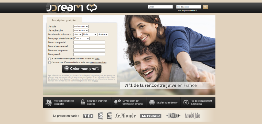 site de rencontre : jDream