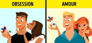 Différence entre amour et obsession