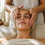 Massage FDL : soin du visage relaxant dans un cabinet de bien-être chaleureux à Clermont-Ferrand